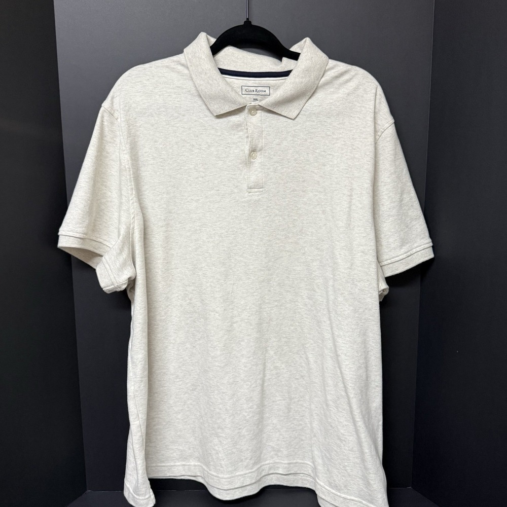 Club Room Polo Shirt - Men's Size 2XL- Beige
